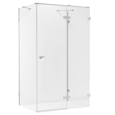 Душевое ограждение NEW TRENDY EVENTA R 90x90x200 EXK-0179 (хром), артикул EXK-0179