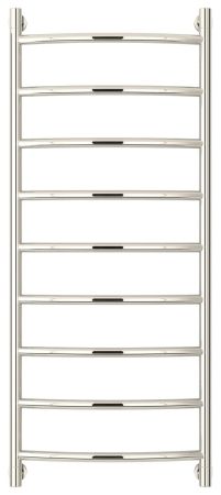 Полотенцесушитель, Сунержа, Галант+, водяной, ширина, мм-550, глубина, мм-114, высота, мм-1262, межосевое расстояние-500, перемычка-выгнутая, подключение-диагональное/нижнее/вертикальное, мощность, Вт-502, присоединительный размер -НР G 1/2" / НР G 3/4" (, артикул 00-0200-1250