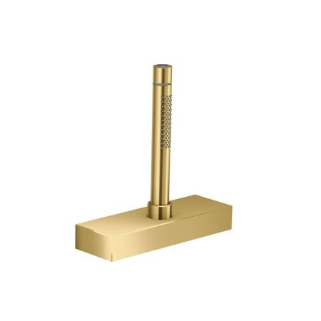 AX Edge Душевой набор на край ванны, душ 2jet, цвет: полир. золото, артикул 46470990