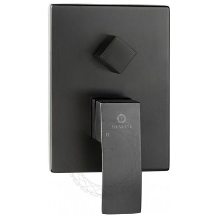 Душевая система встраиваемая FILARETE Waterfall FL1012BG, графит