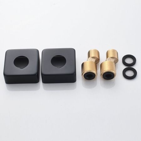 Душевая система Rose R1836H, черный