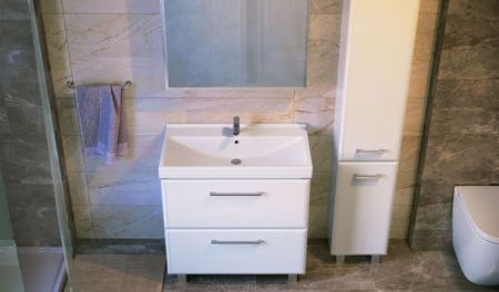 Шкаф пенал Raval Fest 33 Белый, артикул Fes.04.180/N/W