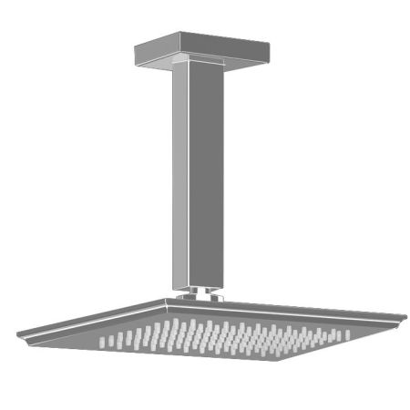 Gessi Eleganza Верхний душ потолочный, высота 243мм, цвет: Finox, артикул 46152#149