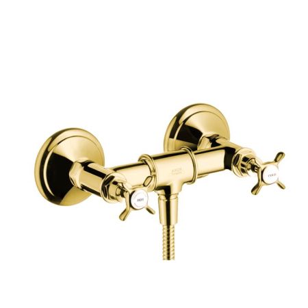 AX Montreux Смеситель для душа настенный, на 2 отв, , цвет: полированное золото