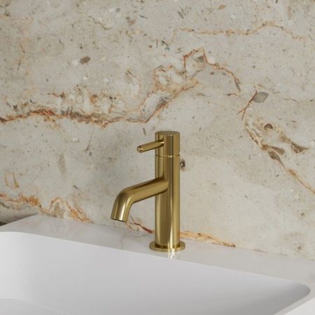 Смеситель для умывальника OMNIRES Y Y1210NGLB (брашированное золото), артикул Y1210NGLB