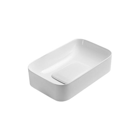 Раковина керамическая Vincea VBS-50450, 505*380*150, накладная, цвет белый, артикул VBS-50450