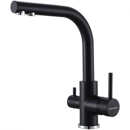 Смеситель для кухни Paulmark Essen Es213011-401TB Антрацит, артикул Es213011-401TB