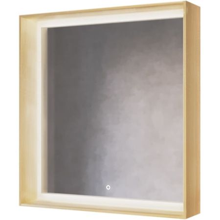 Зеркало Raval Frame 75 с подсветкой Белое Зеркало Raval Frame 75 с подсветкой Белое