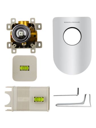 Смеситель для душа встраиваемый WONZON & WOGHAND SHARK, Хром (WW-484700-CR), артикул WW-484700-CR