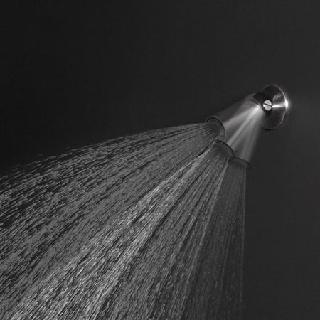 ANTONIO LUPI AZIMUT Верхний душ Ø30 мм., настенный или потолочный, поворотный, цвет графит