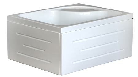 Душевой угол Royal Bath RB 8120BP-T-CH (прозрачное) правый, артикул RB8120BP-T-CH-R