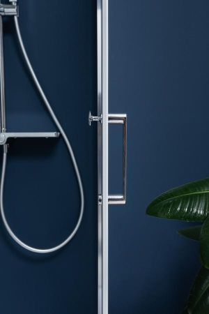 Душевая дверь Aquanet Cinetic AE12-N-80H190U-CT 800, прозрачное стекло, артикул AE12-N-80H190U-CT