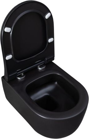 Чаша подвесного унитаза Allen Brau Priority 4.31002.31 черный матовый, артикул 4.31002.31