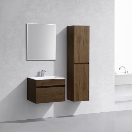 База под раковину Chiara 600 подвесная, 1 выкатной ящик soft-close, T.Oak, артикул VMC-2C600TO