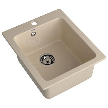 Кухонная мойка GranFest PRACTIK 505, кашемир, артикул P-505 кашемир