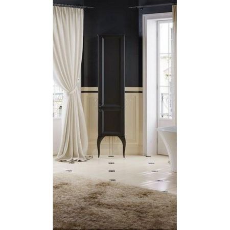 "LaDonna" пенал на ножках, цвет черный LAD0504BLK, ТМ «AQWELLA», артикул LAD0504BLK