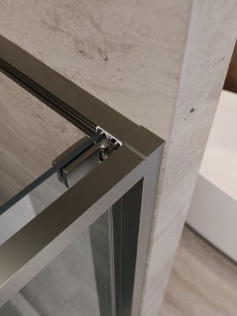 LUX-B-FS-11-110-C-GM Душевая дверь, артикул LUX-B-FS-11-110-C-GM