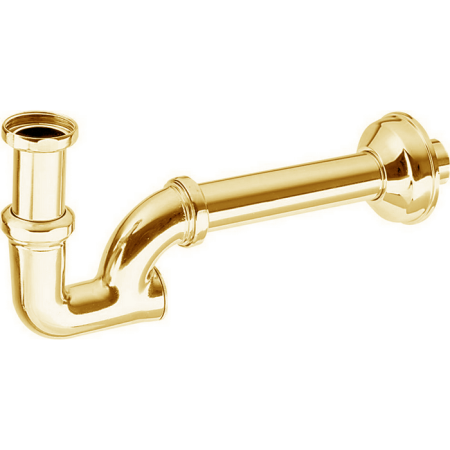 CISAL Сифон 1"1/4 для раковины, цвет золото