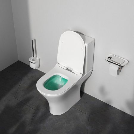 C748600SC Sense унитаз-компакт безободковый с сид микролифт, артикул C748600SC