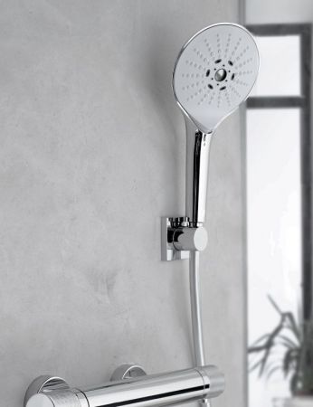 Ручной душ Jacob Delafon Noe Switch E22269-CP Белый Хром, артикул E22269-CP