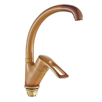 Смеситель для кухни Cron CN77318-TF, коричневый