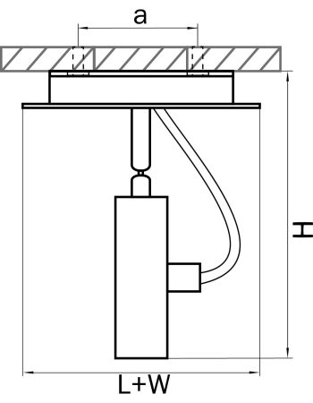 Светильник точечный накладной декоративный под заменяемые галогенные или LED лампы Varieta 9 Lightstar 210317, артикул 210317
