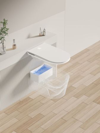 Унитаз подвесной Allen Brau Smart 4.I1001.20 белый, с функцией биде