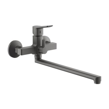 Смеситель для ванны BELZ B22715-3, оружейная сталь