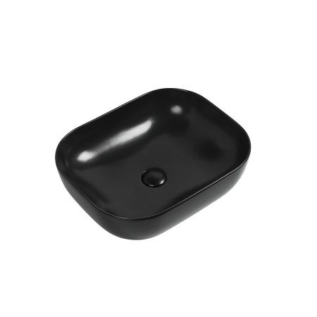 Раковина керамическая накладная AM110-T-MB, цвет чёрный матовый, артикул AM110-T-MB