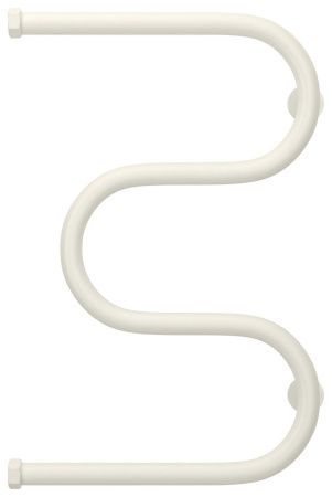 Полотенцесушитель водяной М-обр. 600х400 Н. Г. 1" (Матовый Белый)