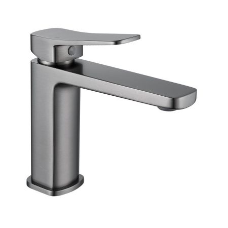 Смеситель для раковины Raffine F0199T, оружейная сталь