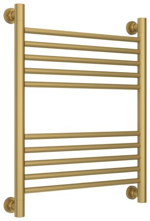 Полотенцесушитель водяной "Богема+" прямая 600х500 (Матовое золото)
