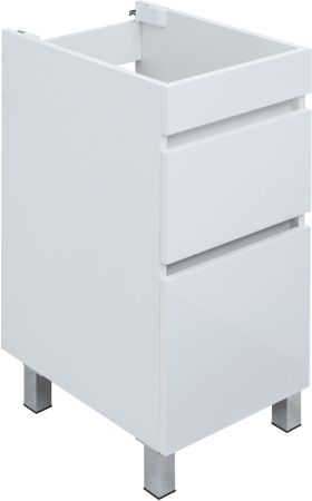 Тумба под раковину Aquanet Вега 40 белый глянец, артикул 00329122