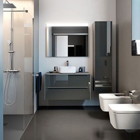 Биде Roca Inspira Square 357535000 подвесное Белое, артикул 357535000