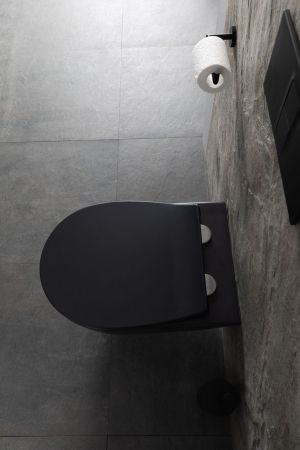 Чаша подвесного унитаза Allen Brau Reality 4.32006.31 черный матовый, артикул 4.32006.31
