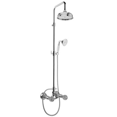 Душевая система Webert Karenina KA760405 Хром кристаллы Swarovski, артикул KA760405015