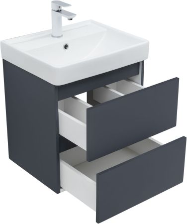 Тумба под раковину Aquanet Вега 2.0 50 маренго, артикул 00337946