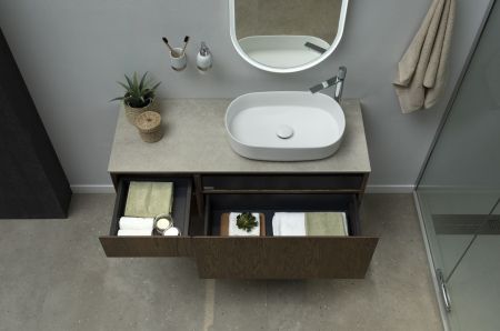 Тумба под раковину Allen Brau Infinity 120 1.21008.NO R дуб, артикул 1.21008.NO