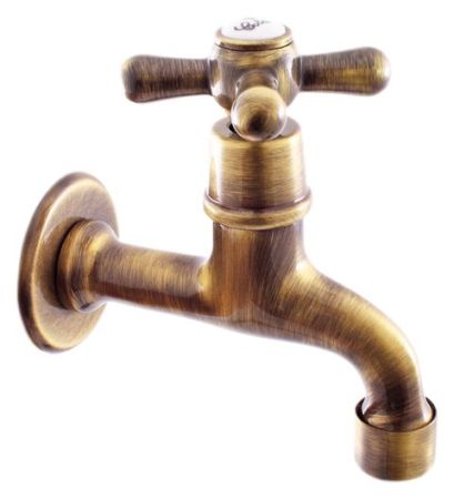 Кран для одного типа воды Rav Slezak Morava retro MK193SM бронзовый, артикул MK193SM
