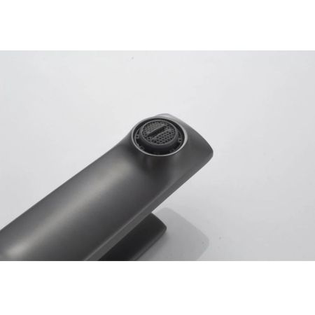 Cмеситель для раковины Knotlor KN-60/GM, оружейная сталь, артикул KN-60/GM