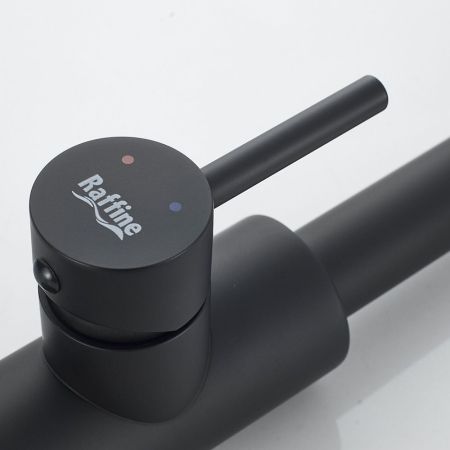 Смеситель для кухни с мультифункциональным изливом Raffine F203H, черный