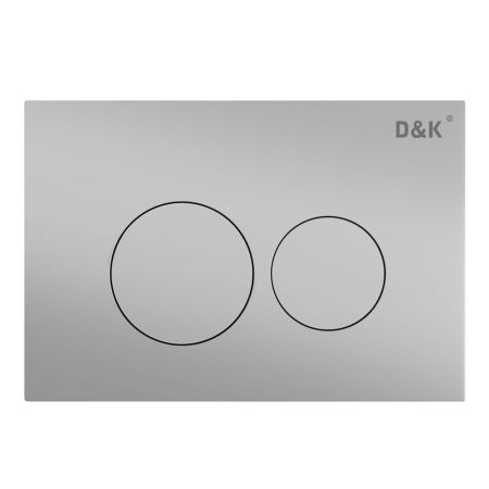 Клавиша смыва D&K Bayern DB1529002.2  (арт.инсталл DI8050127), матовый хром, артикул DB1529002.2
