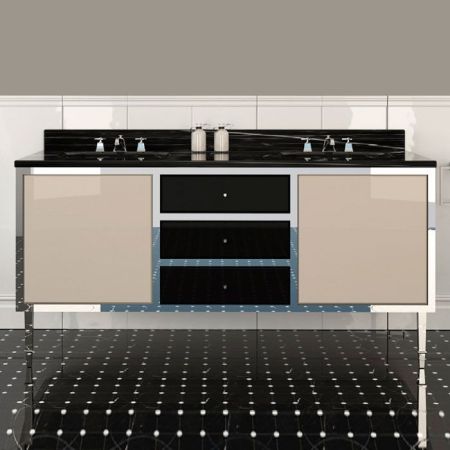 Devon Swindon Раковина встраиваемая под столешницу (55,5х38,5 cм), цвет: белый, артикул ACSWINDONDS bi