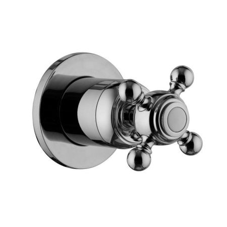 Fima Carlo Frattini Elizabeth Переключатель потоков, на 2 источника, цвет: хром, артикул F5103/2CR