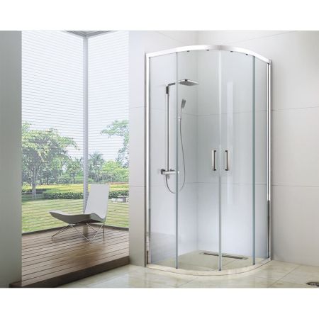 Душевой уголок BERGES SOLO R 900х900, артикул 061108