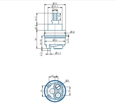 Картридж BELZ 35 мм (BF07), артикул BF07