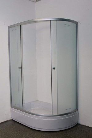 Уголок ZFM1201L душевой PARLY с поддоном (120х80х195)