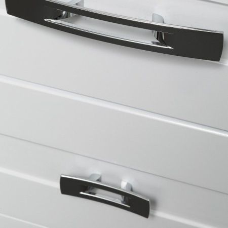 Зеркало со шкафом Runo Турин 75 4620750026707 с подсветкой Белое