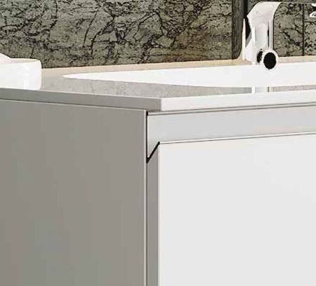 Тумба с раковиной SanVit Авеню-3 120 kavenu3120 с фактурой под дерево Шелк Сталь, артикул kavenu3120