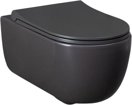 Чаша подвесного унитаза Allen Brau Priority 4.31001.AN антрацит, артикул 4.31001.AN